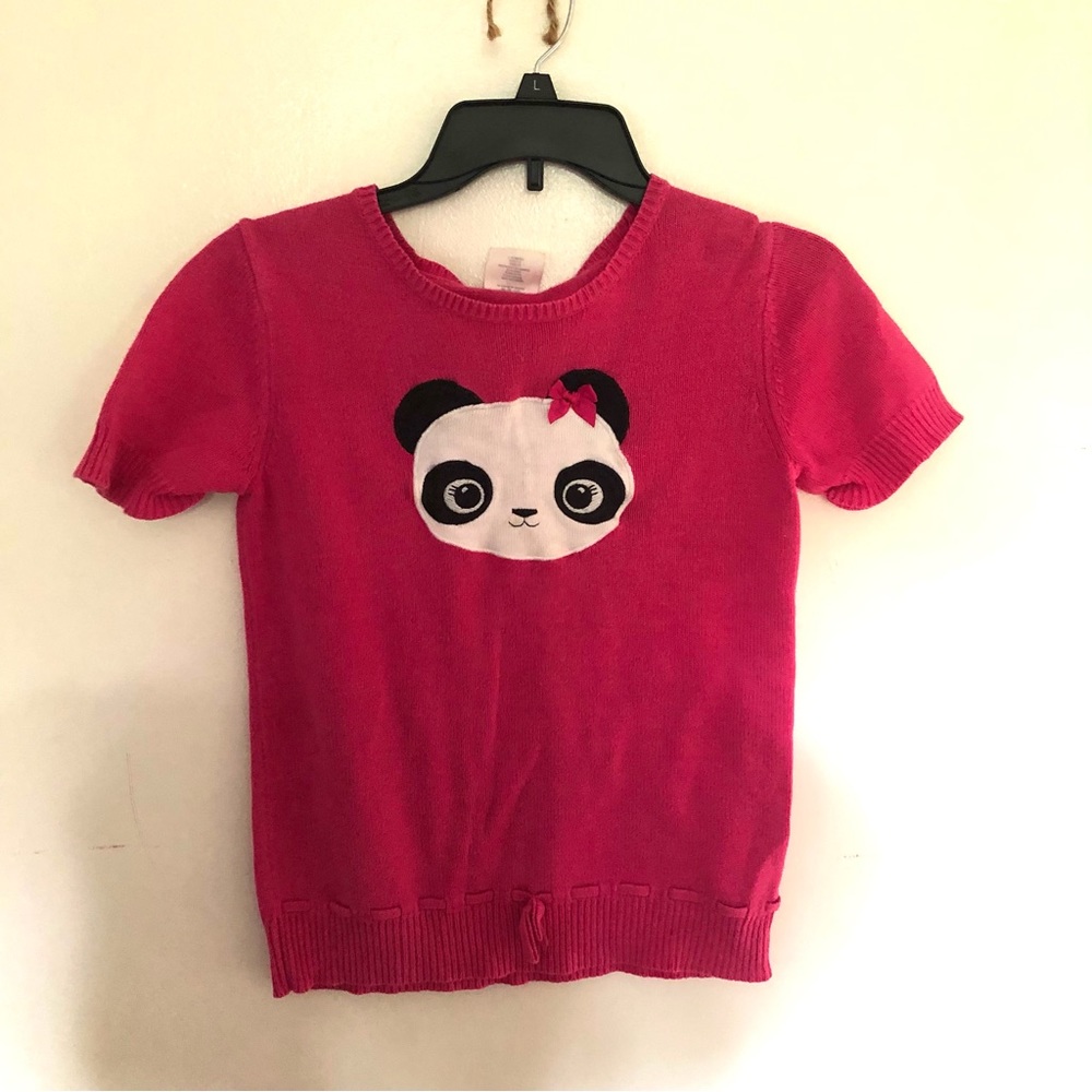 Crazy 8 Girls Pink Panda Sweater | XL girls